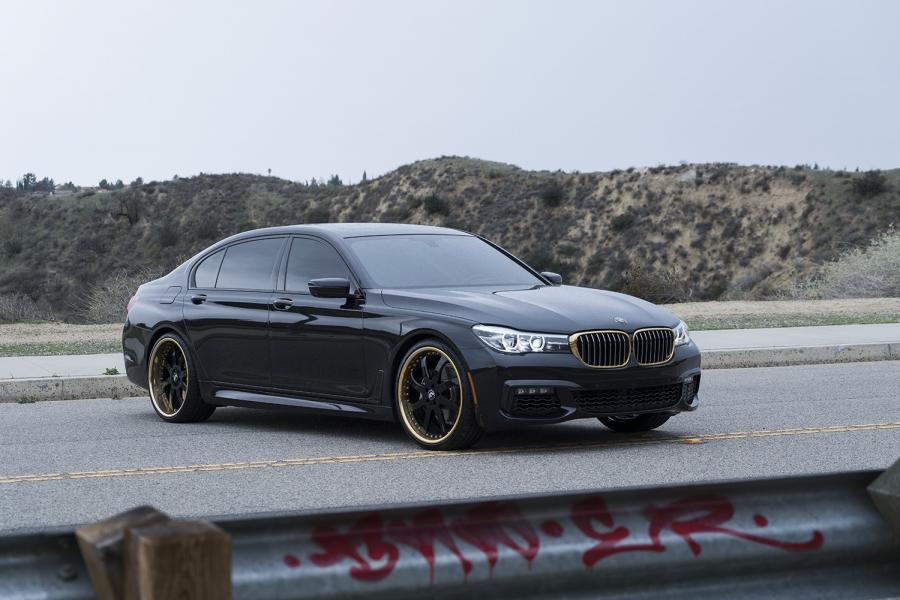  BMW 7-Series on Forgiato Wheels (Quattresimo) 2016 года  (фото 1 из 10)